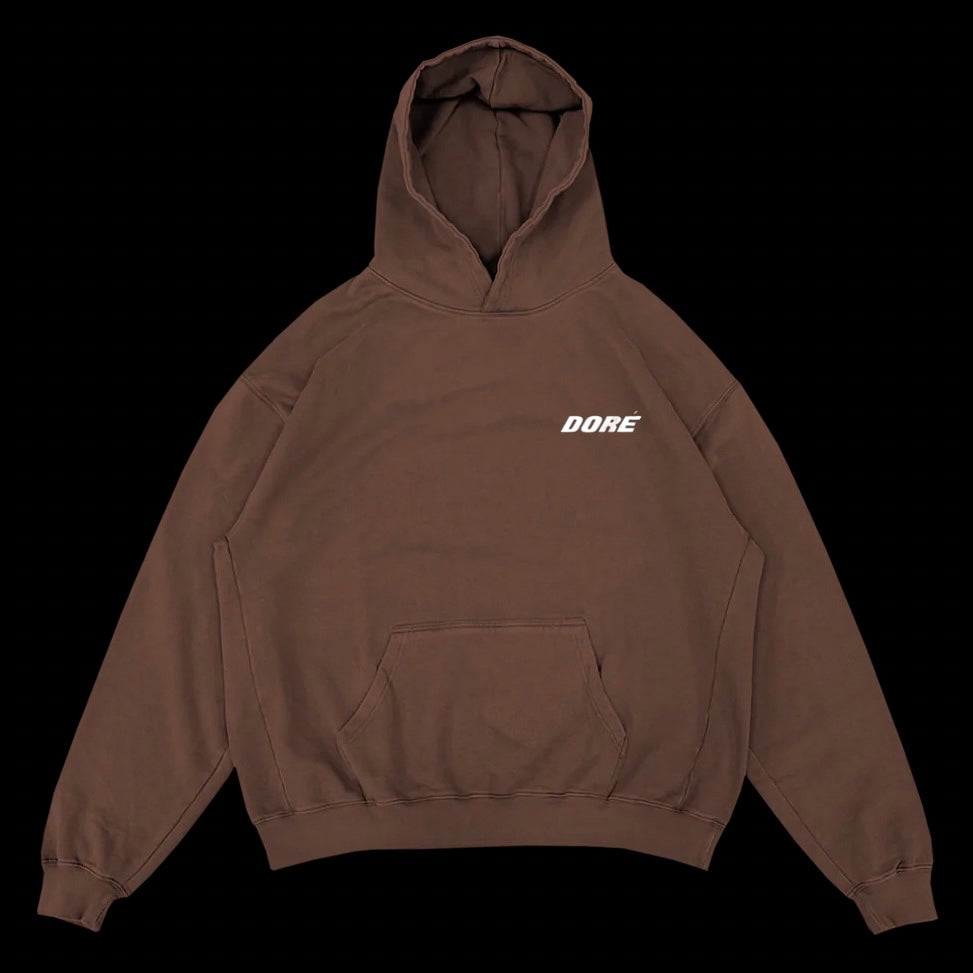 SIG HOODIE BROWN