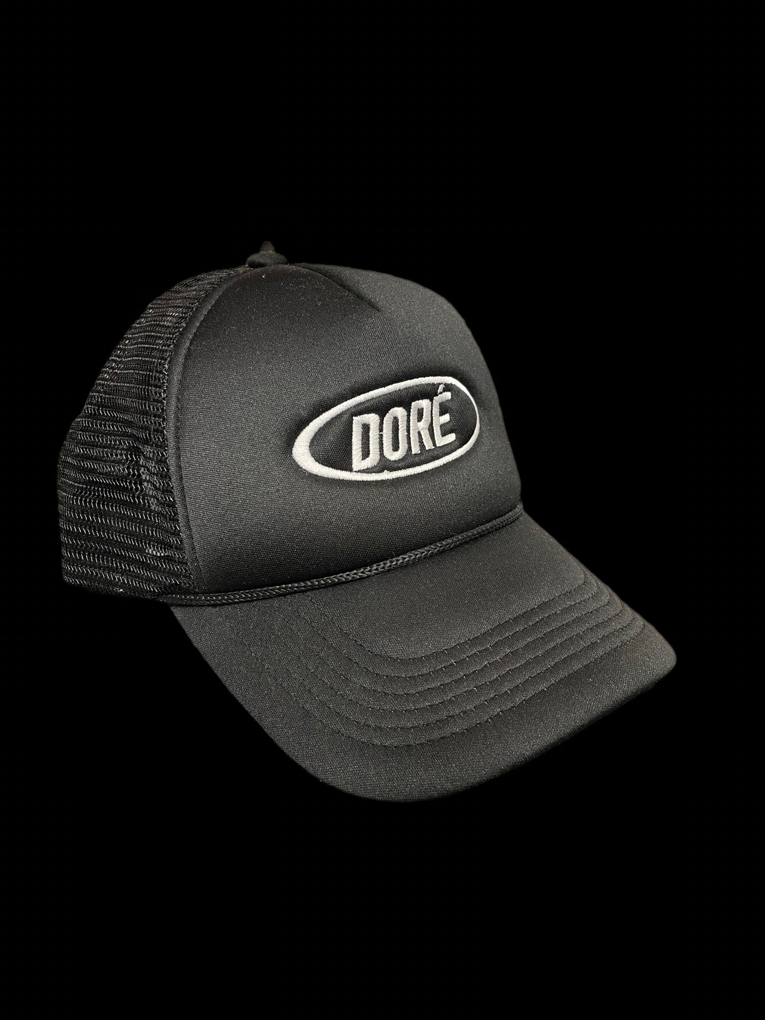 DS OVAL TRUCKER BLACK