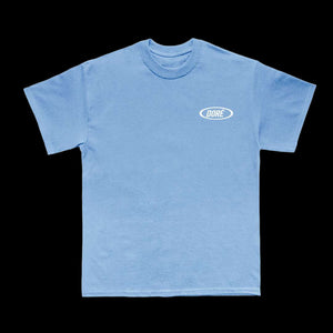 DS OVAL T-SHIRT BABY BLUE