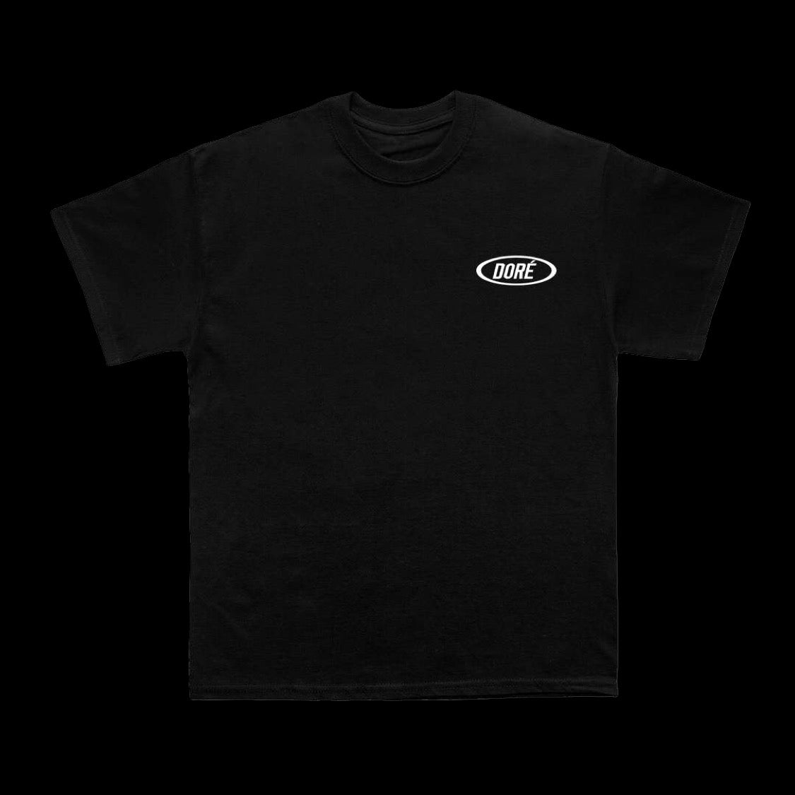 DS OVAL T-SHIRT BLACK