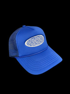 DS REP OVAL TRUCKER ROYAL BLUE